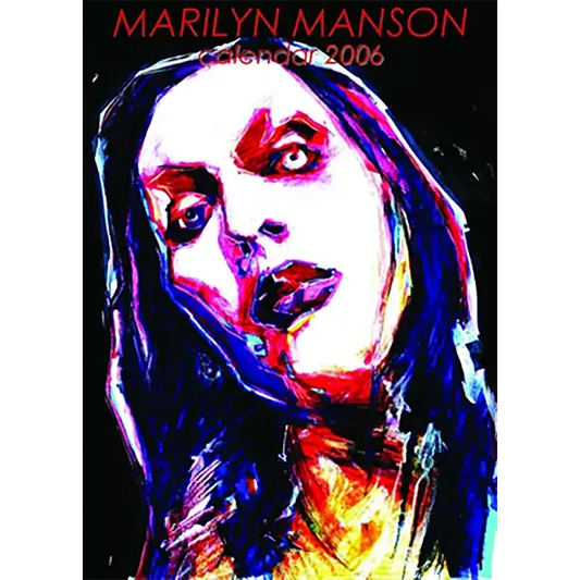 Calendrier vintage Marilyn Manson 2006