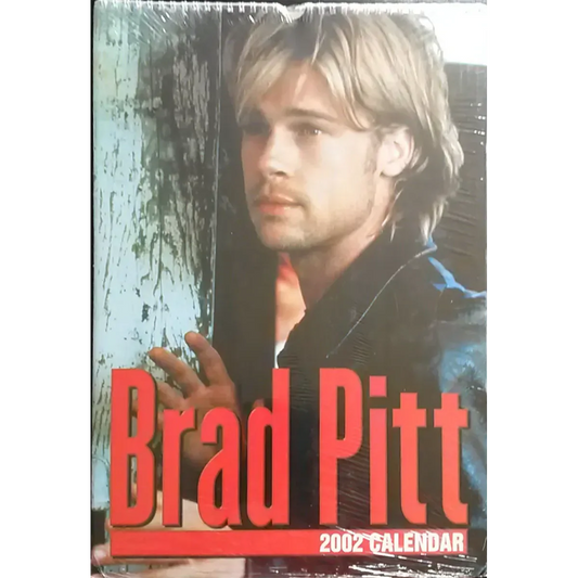 Calendrier vintage Brad Pitt 2002