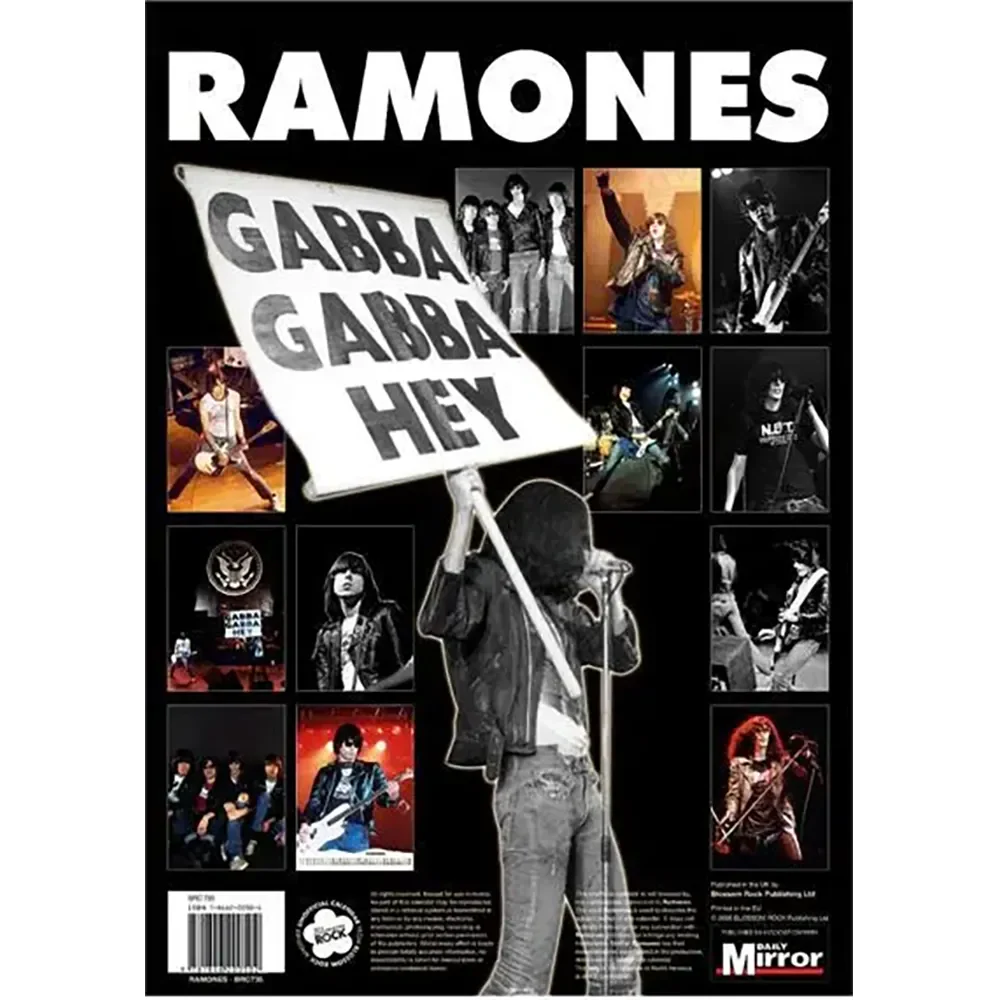Vintage calendar Ramones 2007 (dos)