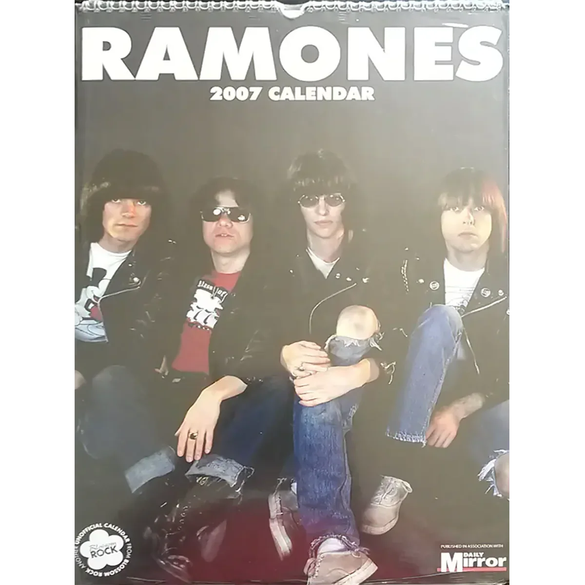 Vintage calendar Ramones 2007