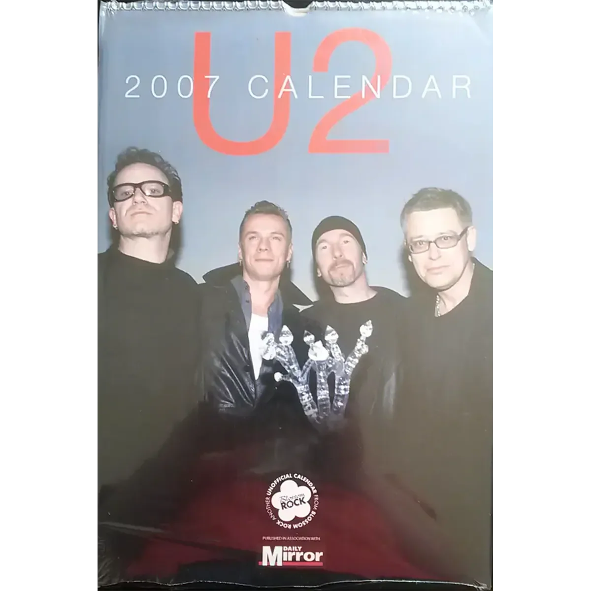 Vintage calendar U2 2007