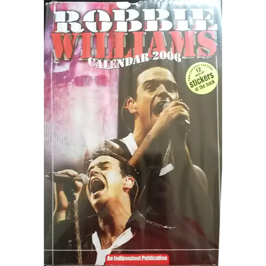 Calendrier vintage Robbie Williams 2006