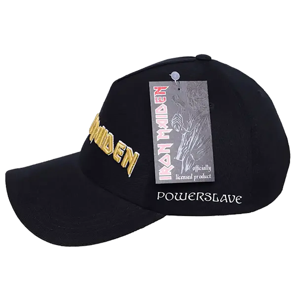 Casquette officielle Iron Maiden - Powerslave (profil gauche)