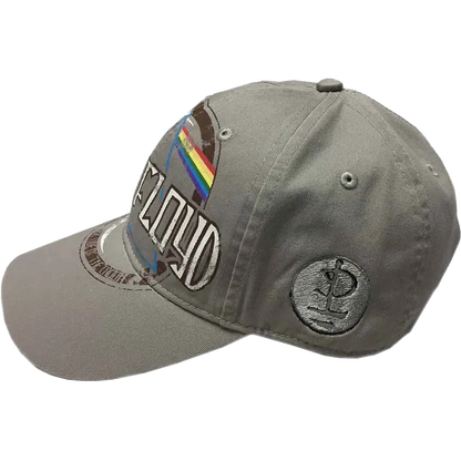 Cap Official Pink Floyd - Dark Side gray cap (left side)