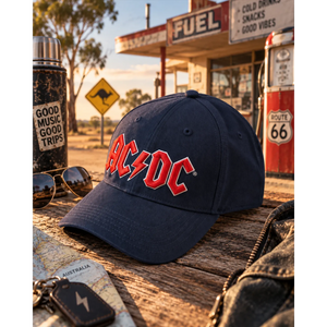 Casquette officielle AC/DC bleue - vue 2