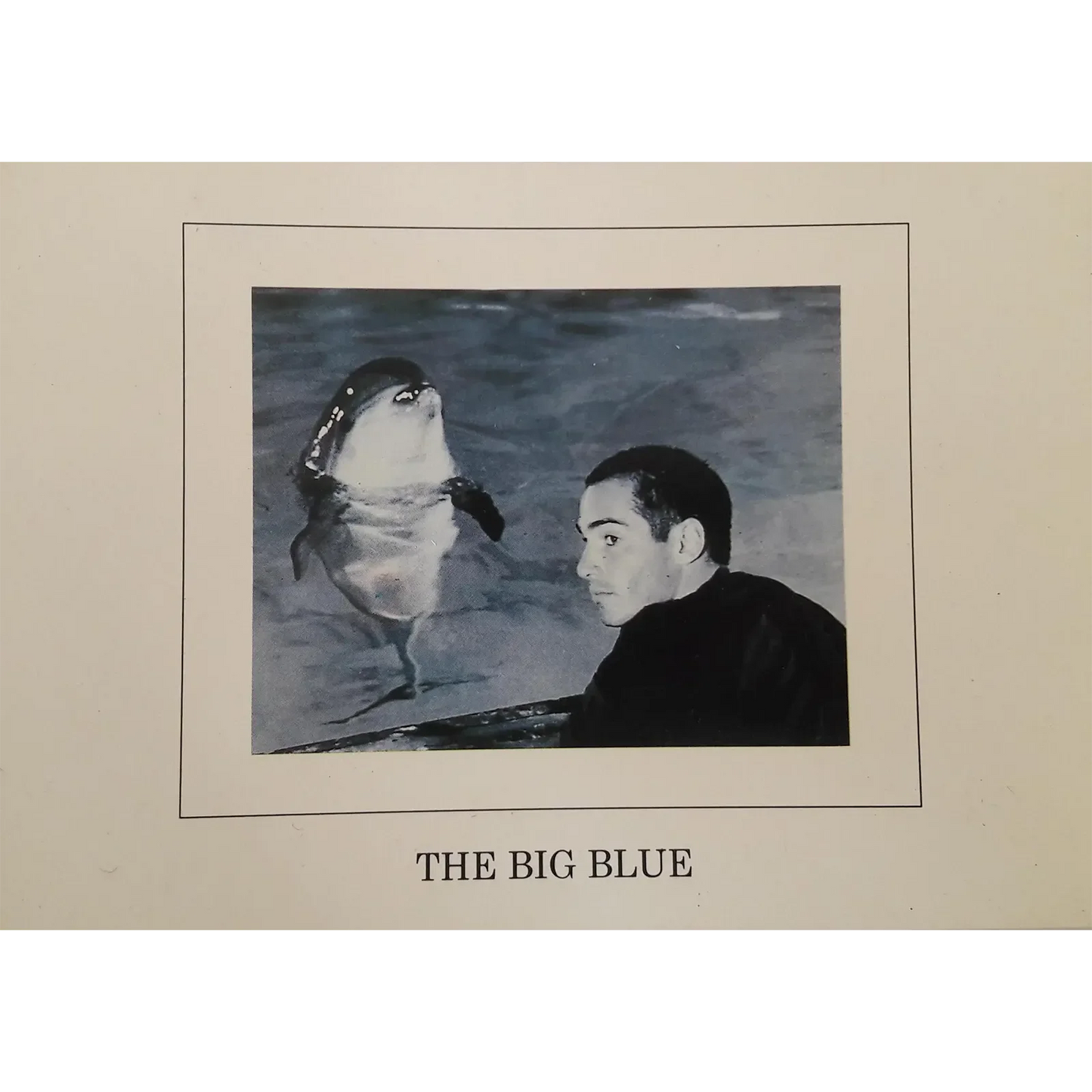 Postcard Grand Bleu [Jean-Marc Barr]