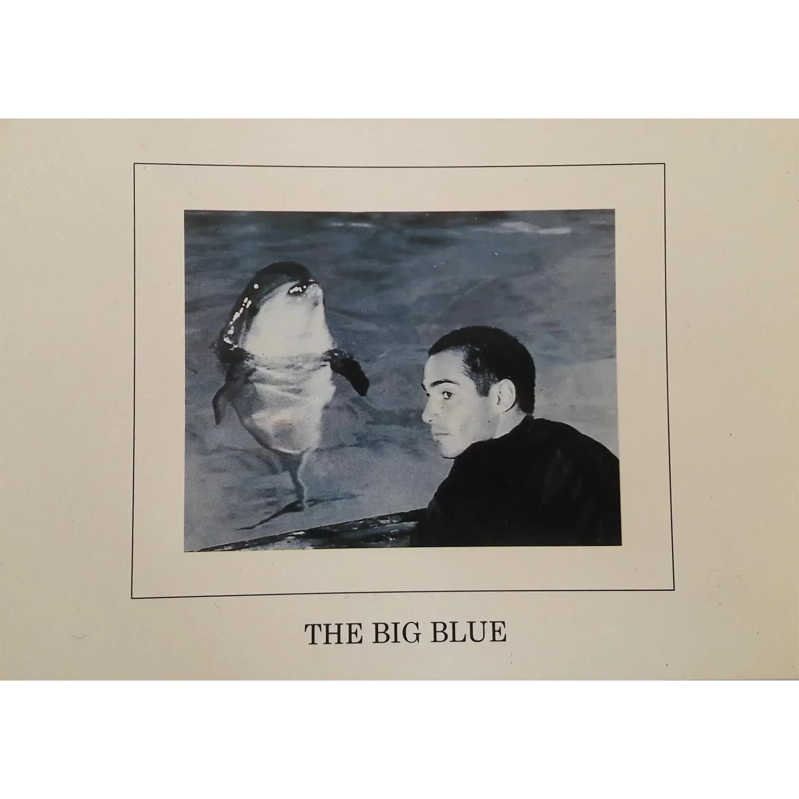 Postcard Grand Bleu [Jean-Marc Barr]