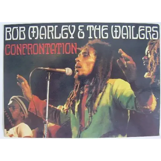 Carte postale Bob Marley - Confrontation