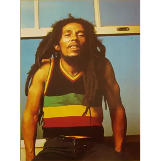 Carte postale Bob Marley – Débardeur rasta