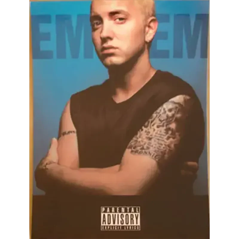 Carte postale Eminem - Parental Advisory