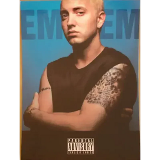 Carte postale Eminem - Parental Advisory
