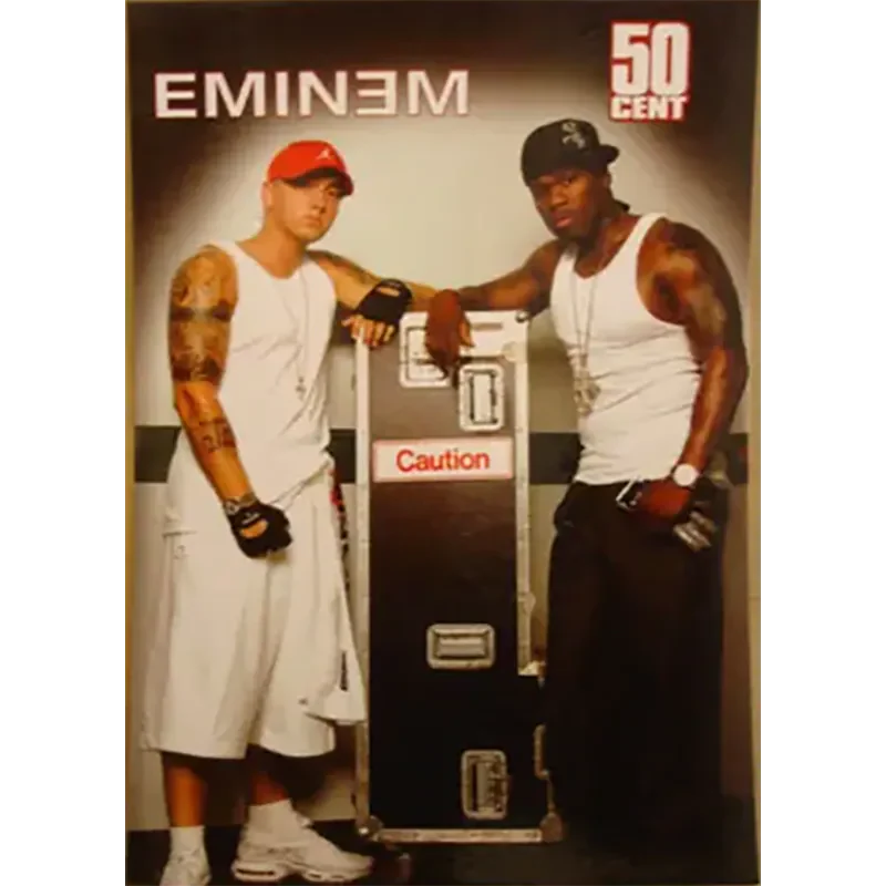Carte postale Eminem & 50Cent