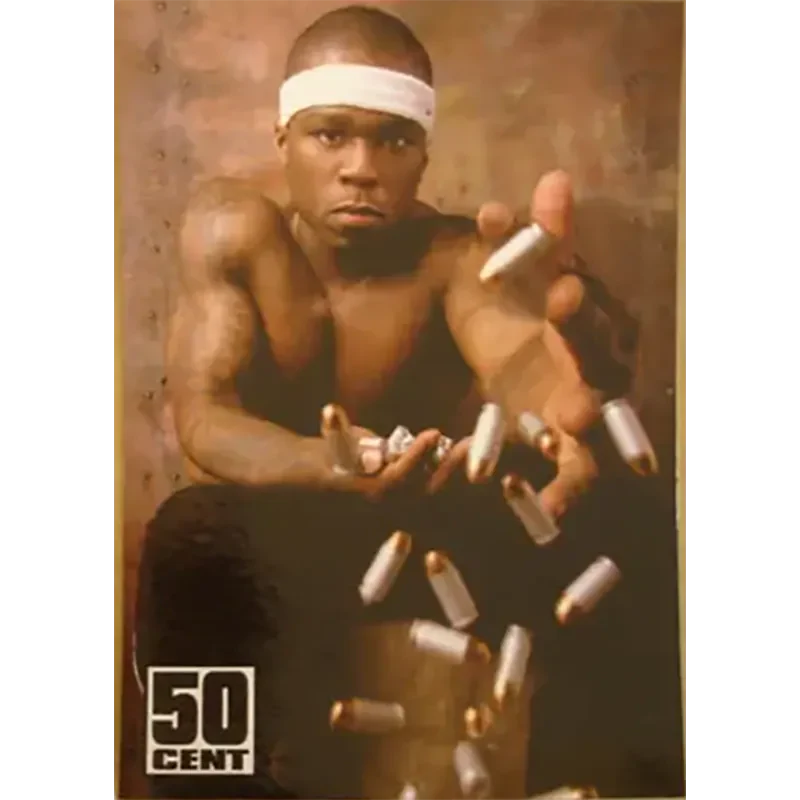 Postcard Fifty Cent - Bullets