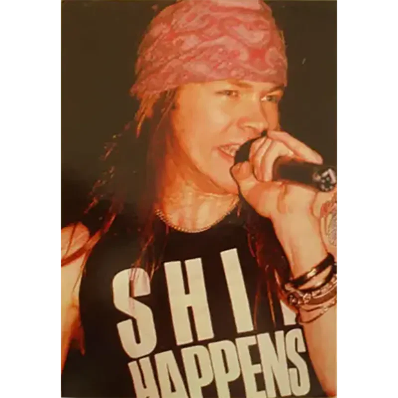 Carte postale Guns n' Roses - Axl [Shit happens]