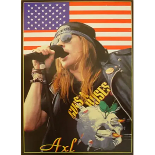 Carte postale Guns n' Roses - Axl [USA]