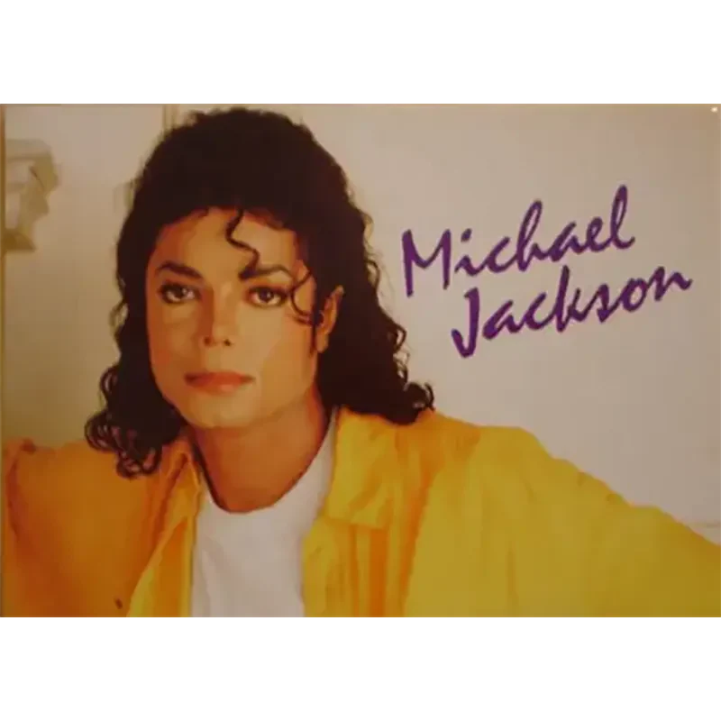 Postcard Michael Jackson - 1987