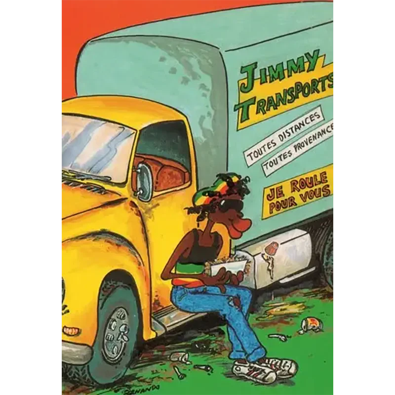 Postcard Reggae - Jimmy transports