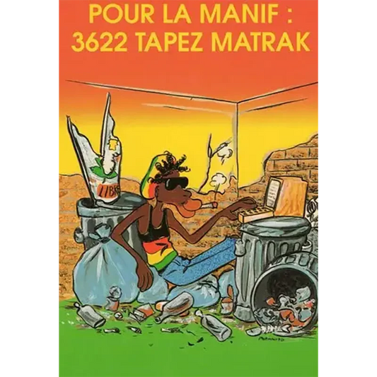 Carte postale Reggae - Jimmy 3622 Matrak