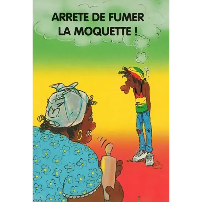 Carte postale Reggae - Jimmy arrete de fumer