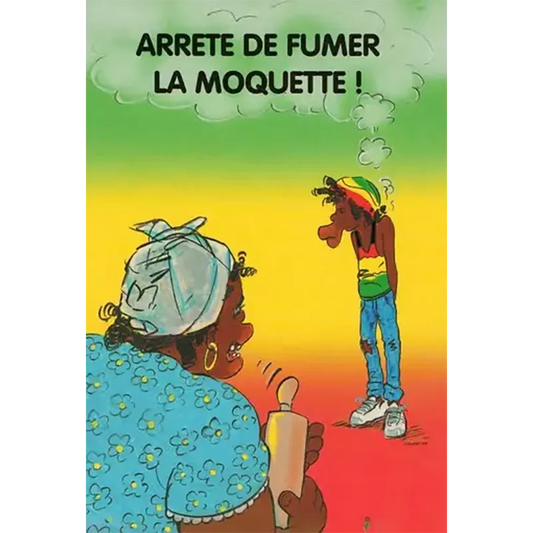 Carte postale Reggae - Jimmy arrete de fumer
