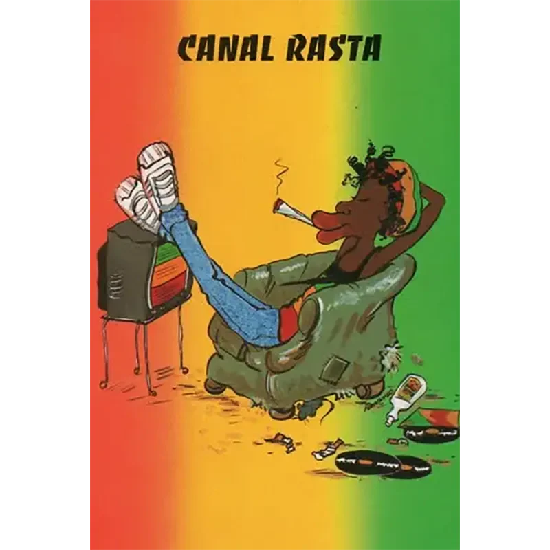 Carte postale Reggae - Jimmy canal rasta