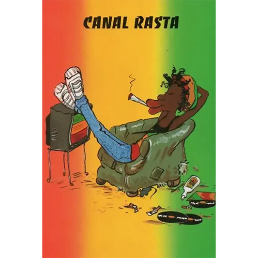 Carte postale Reggae - Jimmy canal rasta