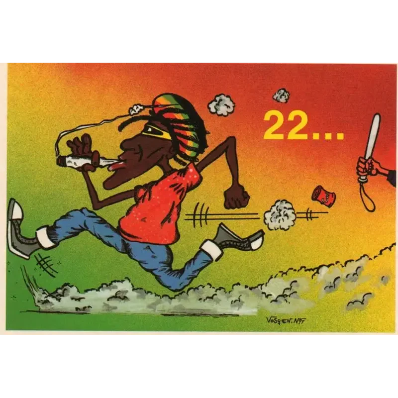 Carte postale Reggae - Jimmy 22...