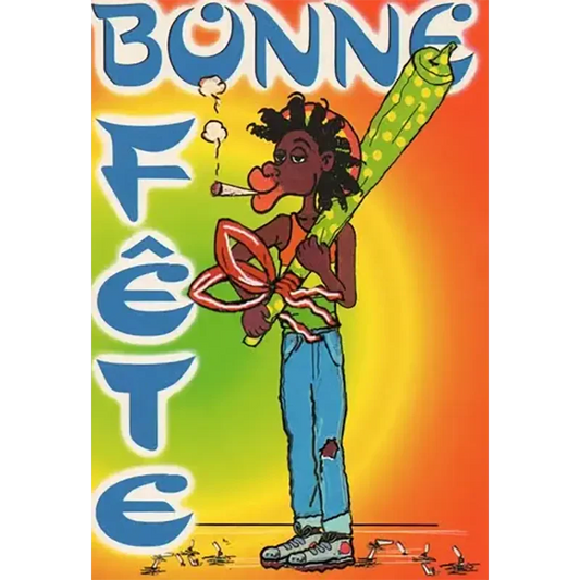 Carte postale Reggae - Jimmy bonne fête