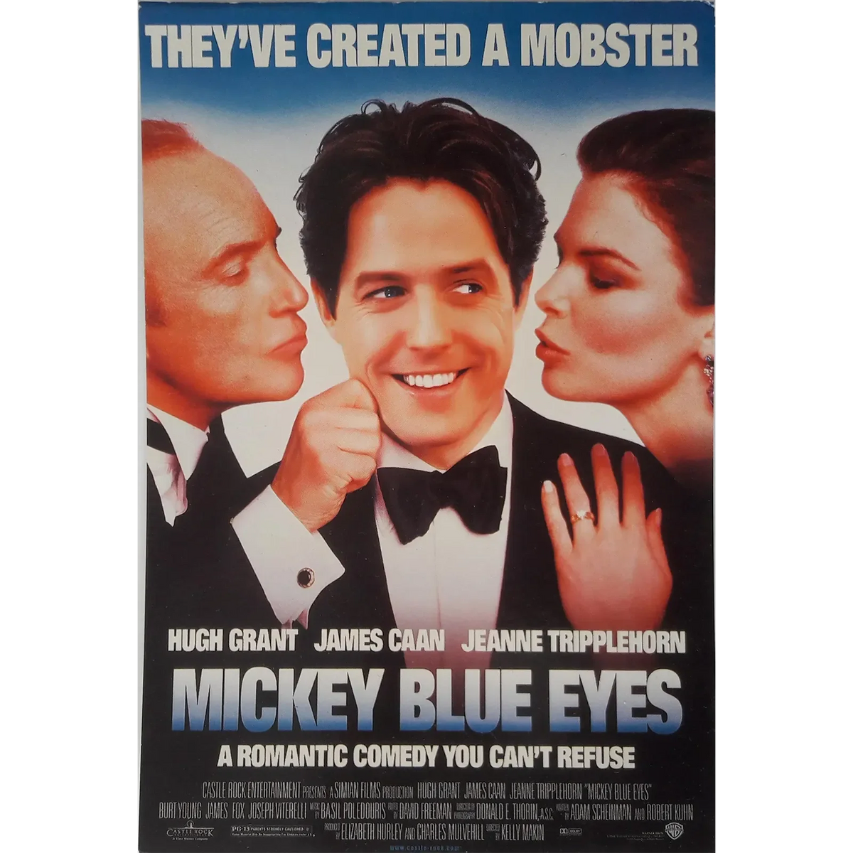 Postcard Mickey Blue Eyes [Hugh Grant]