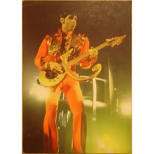 Carte postale Prince - Love Symbol guitar