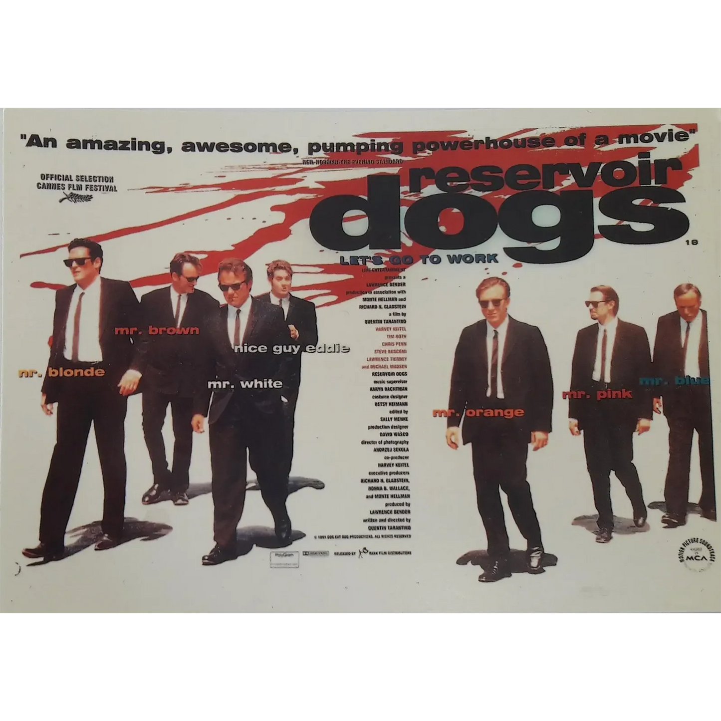 Postcard Reservoir Dogs