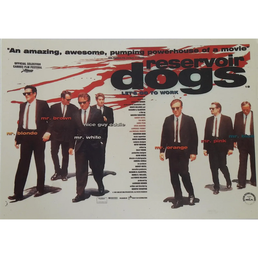 Postcard Reservoir Dogs