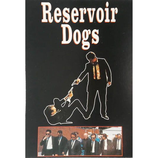 Postcard Reservoir Dogs - Mr. White vs Mr. Pink