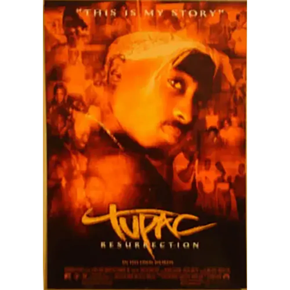 Postcard Tupac - Resurrection