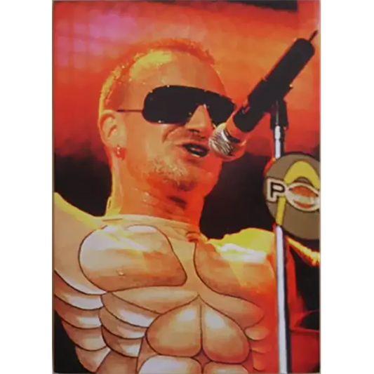 Carte postale U2 - Bono PopMart Tour