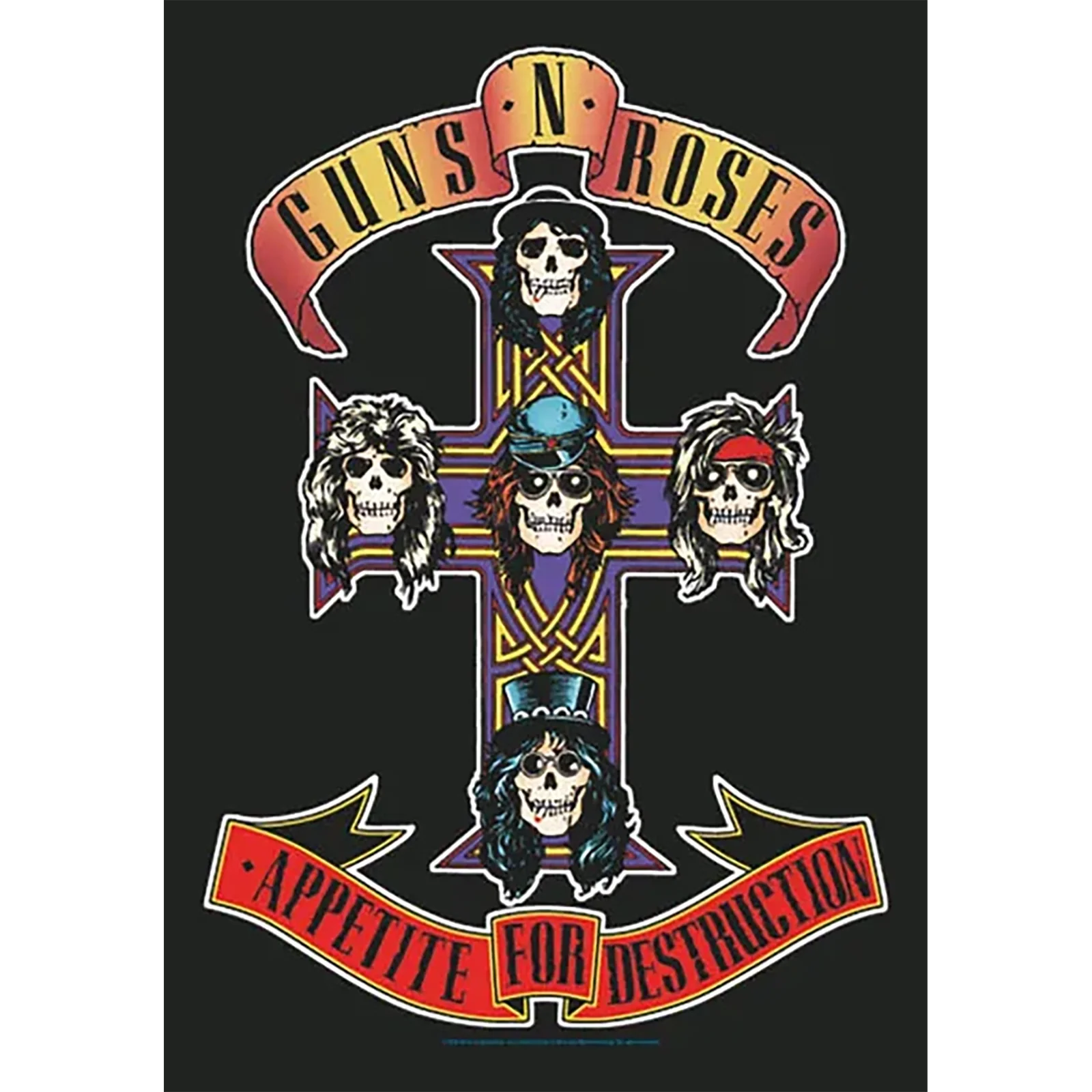 Flag Guns n' Roses - Appetite for Destruction