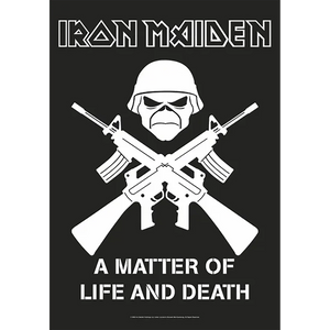 Drapeau Iron Maiden - A Matter of Life and Death