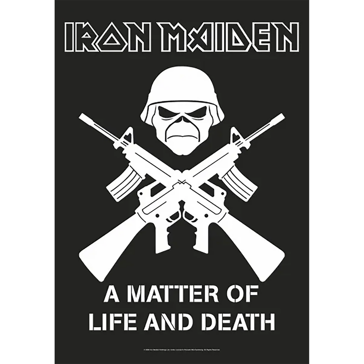 Drapeau Iron Maiden - A Matter of Life and Death