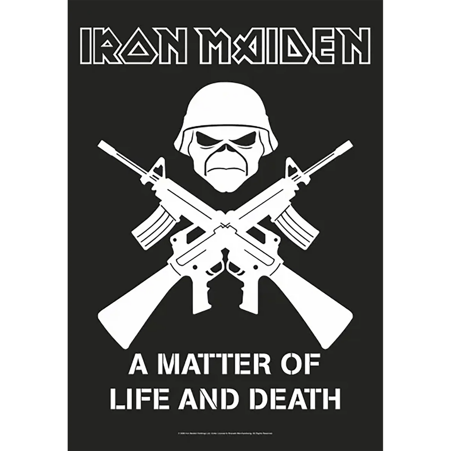 Drapeau Iron Maiden - A Matter of Life and Death