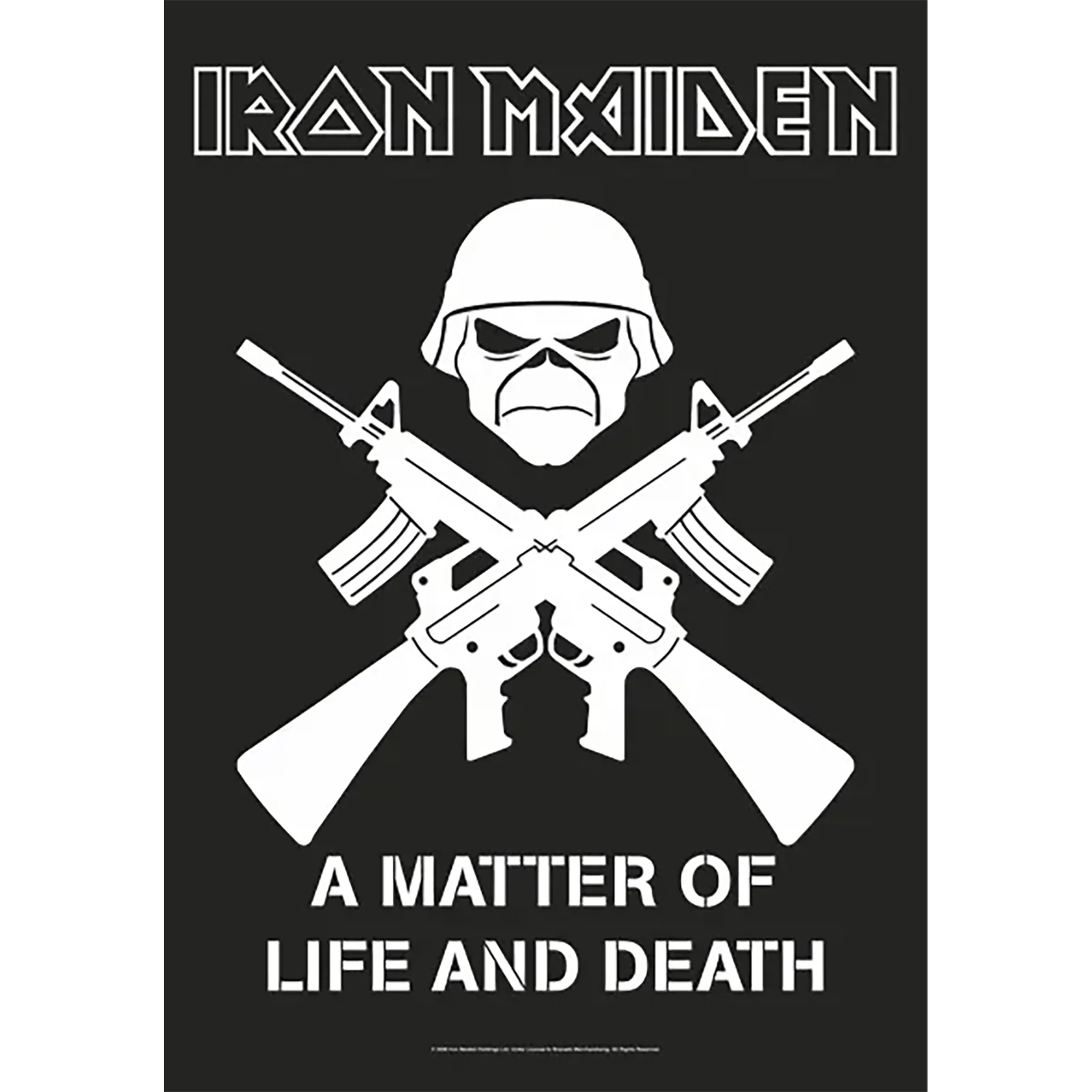 Drapeau Iron Maiden - A Matter of Life and Death