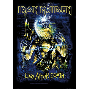 Drapeau Iron Maiden - Live After Death