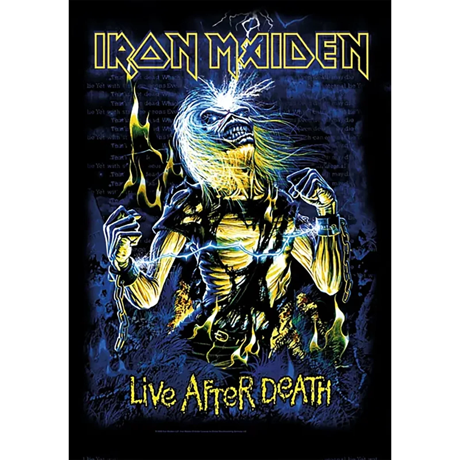 Drapeau Iron Maiden - Live After Death