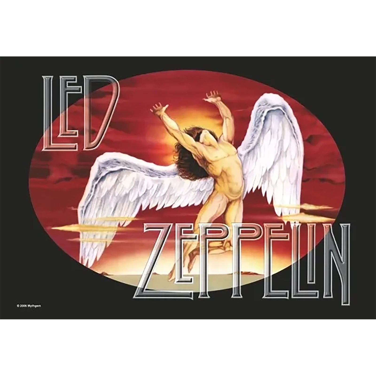 Flag Led Zeppelin - Swan song Records