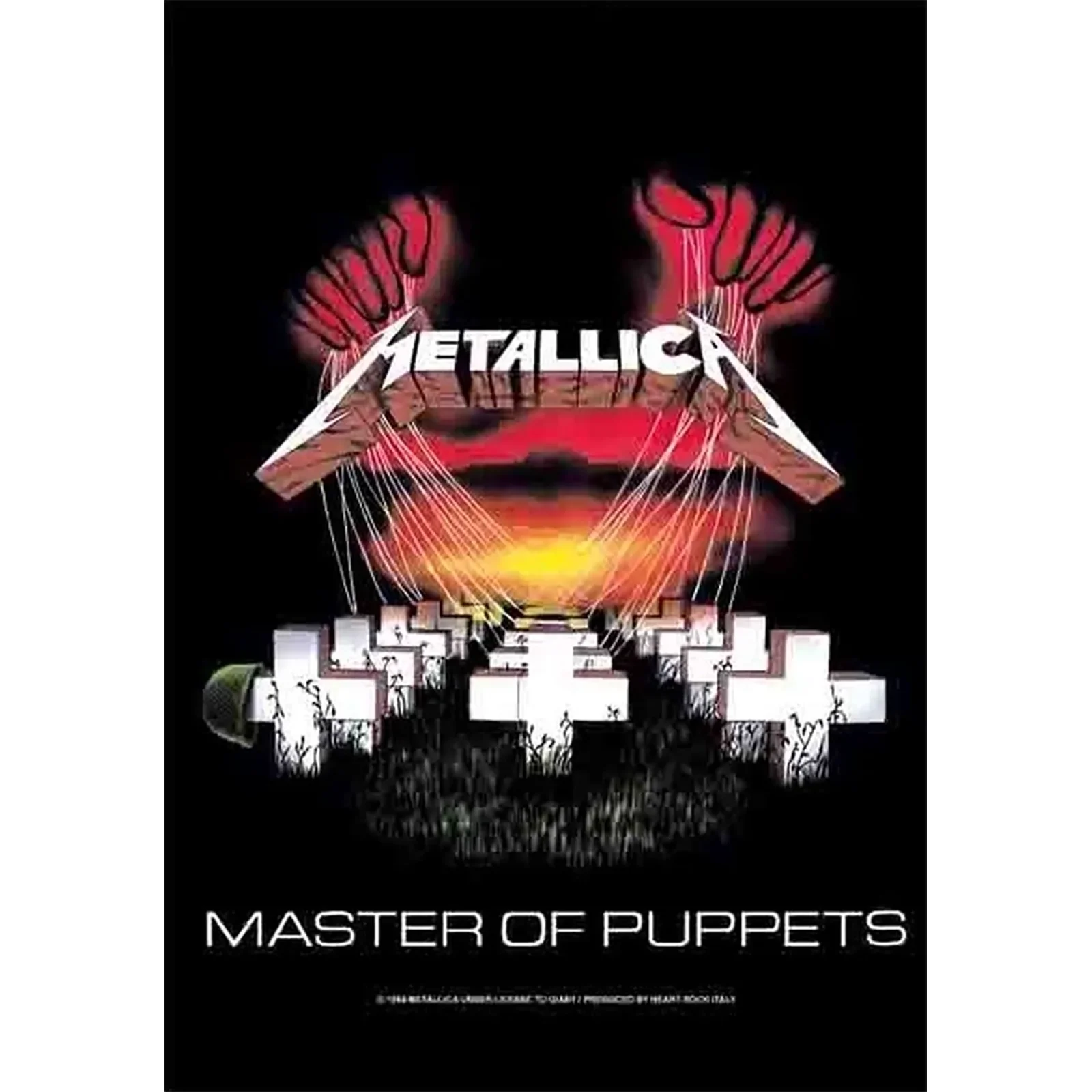 Flag Metallica - Master of Puppets
