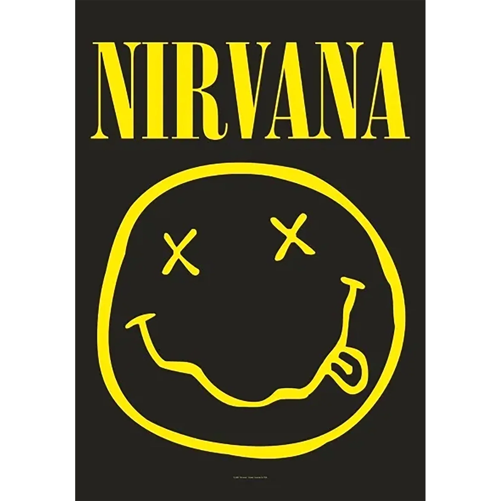 Drapeau Nirvana - Smiley