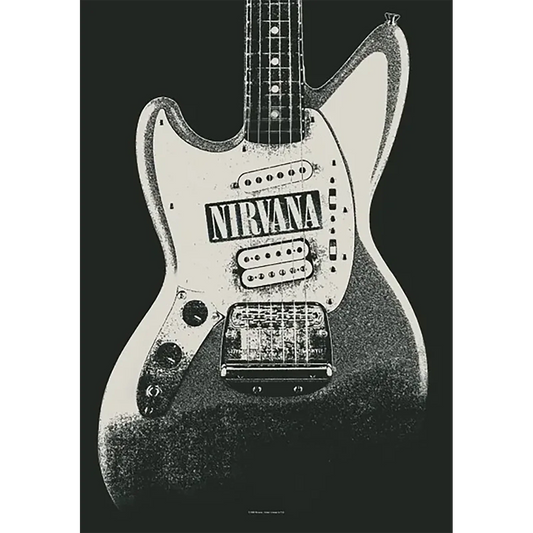 Drapeau Nirvana - Guitar
