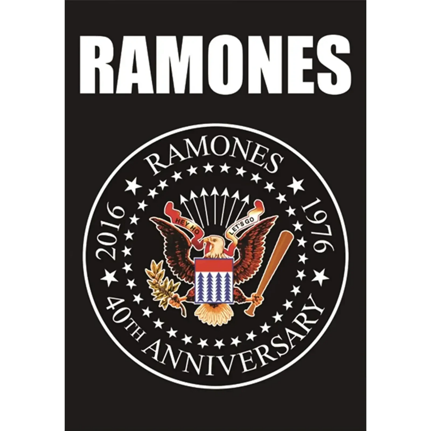 Flag Ramones - 40ème anniversaire 1976-2016