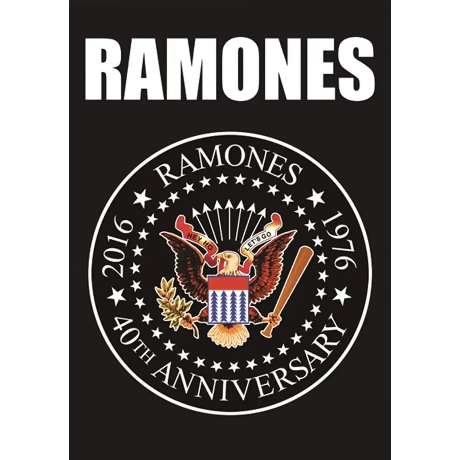 Flag Ramones - 40ème anniversaire 1976-2016