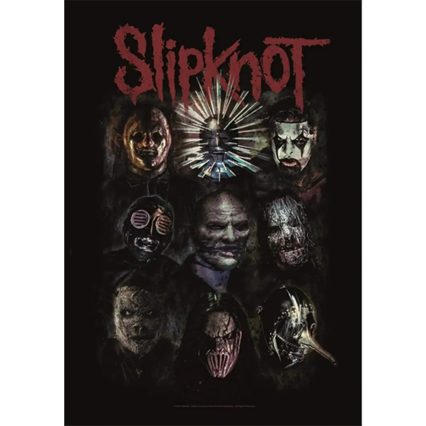 Drapeau Slipknot - Masques