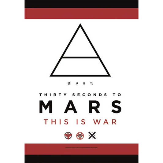 Flag Thirty Seconds to Mars - This is War